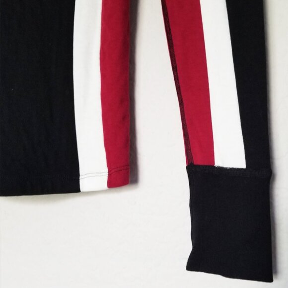 Alp N Rock Black Long Sleeve Halle Mock Neck Top XS Ski Canada Organic Cotton - Picture 12 of 16